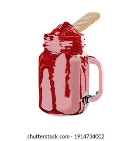Fresh and Sweet Strawberry Smoothies