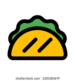 fresh taco sandwich