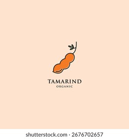 Novo modelo de design de logotipo tamarind