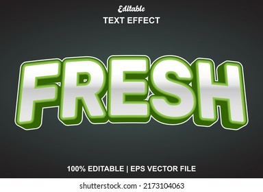 Fresh text effects editable for games, logos and more.