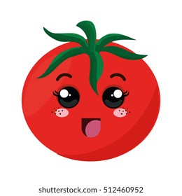 fresh tomate kawaii style