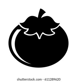 fresh tomato isolated icon vector illustration design