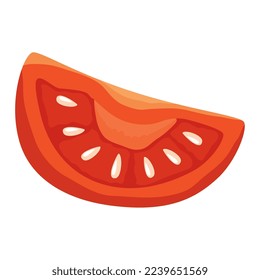 frisches Tomatenparksymbol