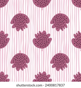 Fresh and trendy seamless design featuring succulents and floral elements, ideal for fashion prints and decorative backgrounds in vibrant colors.