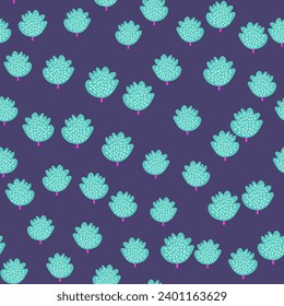 Diseño fresco y a la última, impecable, con suculentos y elementos florales, ideal para las impresiones de moda y los fondos decorativos en colores vivos.