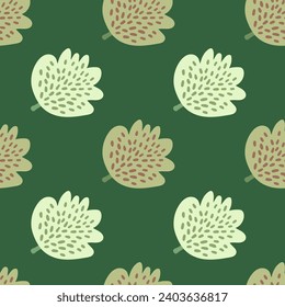 Fresh and trendy seamless design featuring succulents and floral elements, ideal for fashion prints and decorative backgrounds in vibrant colors.