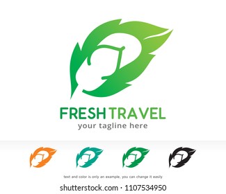 Fresh Trip Logo Symbol Template Design Vector, Emblem, Design Concept, Creative Symbol, Icon