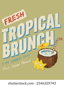 GRÁFICOS DE FRUTAS MAIS SUCULENTAS DO BRUNCH TROPICAL FRESCO