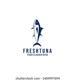 Fresh Tuna Logo Design Template