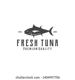 Fresh Tuna Logo Design Template