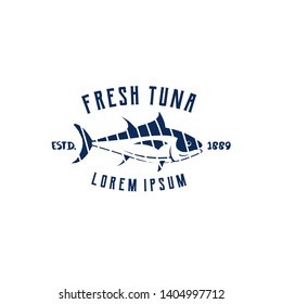 Fresh Tuna Logo Design Template