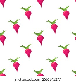 fresh turnip pattern background. turnip vegetable element. purple turnip pattern background.