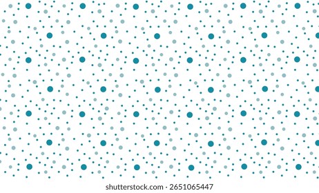 
Un fondo de Vector fresco con varios tonos de lunares azules sobre una base blanca, perfecto para diseños limpios y modernos.