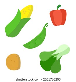 fresh vegetable icon set as well as market. green vegetable. vegetarian. gardening