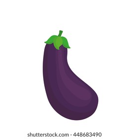 Fresh vegetable isolated icon design, healty food concept vector illustration.