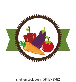fresh vegetable product seal