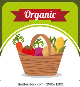 fresh vegetables design, vector illustration eps10 graphic 