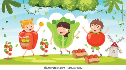 Fresh Vegetables For Healthy Eating
