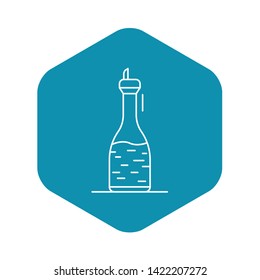 Fresh vinegar icon. Outline fresh vinegar vector icon for web design isolated on white background