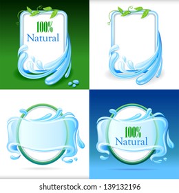 Fresh Water Label Set