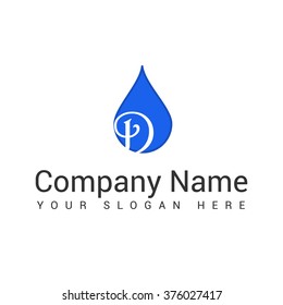 fresh water logo of D