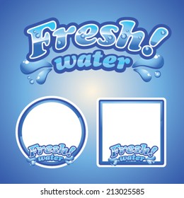 fresh water splash