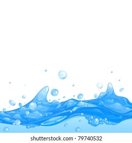 fresh water vector background