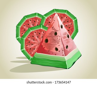 fresh watermelon