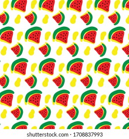 Fresh watermelon background. Juicy packaging.
