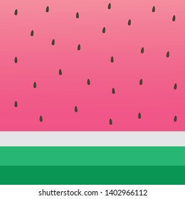 Fresh watermelon background, vector illustration