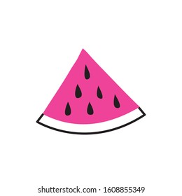 fresh watermelon fruit isolated icon vector illustration design