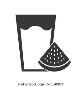 fresh watermelon juice icon