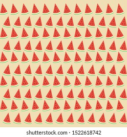fresh watermelon pattern for background