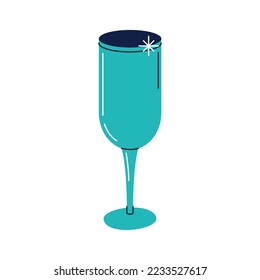 fresh wine cup drink icon