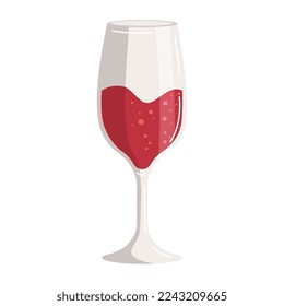 fresh wine cup drink icon