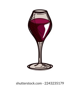 fresh wine cup drink icon