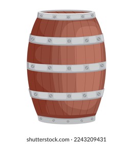 fresh wine drink barrel icon