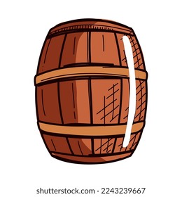 fresh wine drink barrel icon