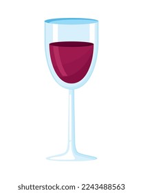 fresh wine red cup icon