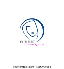 fresh women beauty logo template design