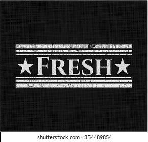 Frisch geschrieben mit Chalkboard-Struktur