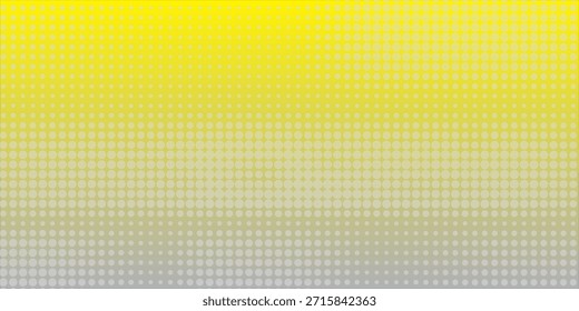 Fondo abstracto amarillo fresco con Elementos geométricos brillantes y punteados para el diseño de la presentación. Ilustración vectorial para negocios, corporativos, institucionales, fiesta, celebración, seminario y conferencia.