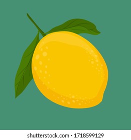 
Fresh yellow juicy lemon for tea, lemonade and cooking