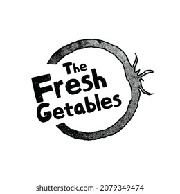 Freshgetable vegetable logo badge Vintage Logos Design. Vector logotypes elements collection, Icons Symbols, Retro Labels, Badges and Silhouettes.