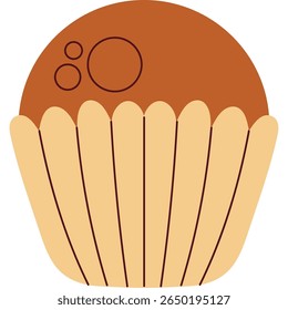 Freshly Baked Coffee Muffin Ready to Delight Your Taste Buds