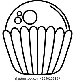 Freshly Baked Coffee Muffin Ready to Delight Your Taste Buds
