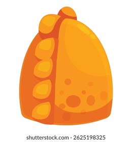 Freshly baked empanada, showcasing traditional latin american flavors and culinary heritage