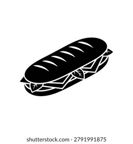 A freshly baked loaf of bread with a crusty exterior and soft interior, presented in a geometric wire basket, evoking a sense of warmth and homeliness.