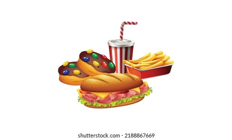 freshly isolated hamburger and background, restaurant food plate
