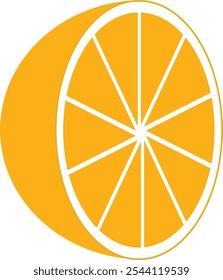 freshly peeled lemon fruit design for making cold drinks and others